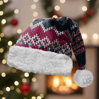 Headin For Santas Naughty Christmas Christmas Santa Hat Xmas Holiday Patterns - Wonder Print Shop