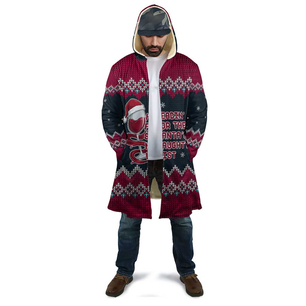 Headin For Santas Naughty Christmas Christmas Cloak Xmas Holiday Patterns - Wonder Print Shop