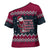 Headin For Santas Naughty Christmas Christmas Cross Shoulder Shirt Xmas Holiday Patterns - Wonder Print Shop