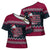 Headin For Santas Naughty Christmas Christmas Cross Shoulder Shirt Xmas Holiday Patterns - Wonder Print Shop