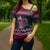 Headin For Santas Naughty Christmas Christmas Cross Shoulder Shirt Xmas Holiday Patterns - Wonder Print Shop