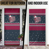 Headin For Santas Naughty Christmas Christmas Door Cover Xmas Holiday Patterns - Wonder Print Shop