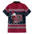 Headin For Santas Naughty Christmas Christmas Family Matching Long Sleeve Bodycon Dress and Hawaiian Shirt Xmas Holiday Patterns - Wonder Print Shop