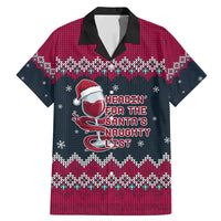 Headin For Santas Naughty Christmas Christmas Family Matching Mermaid Dress and Hawaiian Shirt Xmas Holiday Patterns - Wonder Print Shop