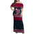 Headin For Santas Naughty Christmas Christmas Family Matching Off Shoulder Maxi Dress and Hawaiian Shirt Xmas Holiday Patterns - Wonder Print Shop
