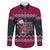 Headin For Santas Naughty Christmas Christmas Family Matching Puletasi and Hawaiian Shirt Xmas Holiday Patterns - Wonder Print Shop