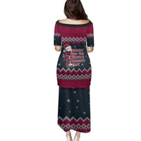 Headin For Santas Naughty Christmas Christmas Family Matching Puletasi and Hawaiian Shirt Xmas Holiday Patterns - Wonder Print Shop