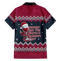 Headin For Santas Naughty Christmas Christmas Family Matching Tank Maxi Dress and Hawaiian Shirt Xmas Holiday Patterns - Wonder Print Shop