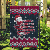 Headin For Santas Naughty Christmas Christmas Garden Flag Xmas Holiday Patterns - Wonder Print Shop