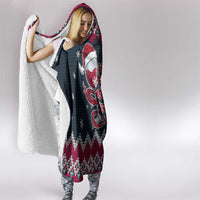 Headin For Santas Naughty Christmas Christmas Hooded Blanket Xmas Holiday Patterns - Wonder Print Shop