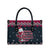 Headin For Santas Naughty Christmas Christmas Leather Bag Xmas Holiday Patterns - Wonder Print Shop