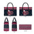 Headin For Santas Naughty Christmas Christmas Leather Bag Xmas Holiday Patterns - Wonder Print Shop
