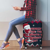 Headin For Santas Naughty Christmas Christmas Luggage Cover Xmas Holiday Patterns - Wonder Print Shop