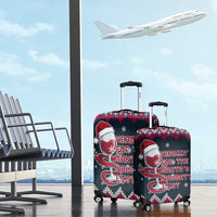 Headin For Santas Naughty Christmas Christmas Luggage Cover Xmas Holiday Patterns - Wonder Print Shop