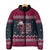Headin For Santas Naughty Christmas Christmas Padded Jacket Xmas Holiday Patterns - Wonder Print Shop