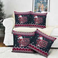 Headin For Santas Naughty Christmas Christmas Pillow Cover Xmas Holiday Patterns - Wonder Print Shop