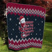 Headin For Santas Naughty Christmas Christmas Quilt Xmas Holiday Patterns - Wonder Print Shop