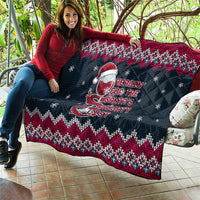 Headin For Santas Naughty Christmas Christmas Quilt Xmas Holiday Patterns - Wonder Print Shop