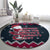 Headin For Santas Naughty Christmas Christmas Round Carpet Xmas Holiday Patterns - Wonder Print Shop