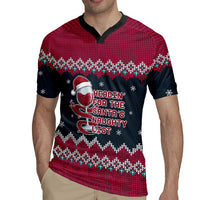Headin For Santas Naughty Christmas Christmas Rugby Jersey Xmas Holiday Patterns - Wonder Print Shop