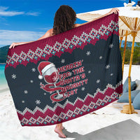 Headin For Santas Naughty Christmas Christmas Sarong Xmas Holiday Patterns - Wonder Print Shop