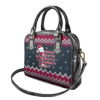 Headin For Santas Naughty Christmas Christmas Shoulder Handbag Xmas Holiday Patterns - Wonder Print Shop