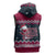 Headin For Santas Naughty Christmas Christmas Sleeveless Hoodie Xmas Holiday Patterns - Wonder Print Shop