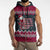 Headin For Santas Naughty Christmas Christmas Sleeveless Zip Hoodie Xmas Holiday Patterns - Wonder Print Shop