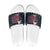 Headin For Santas Naughty Christmas Christmas Slide Sandals Xmas Holiday Patterns - Wonder Print Shop