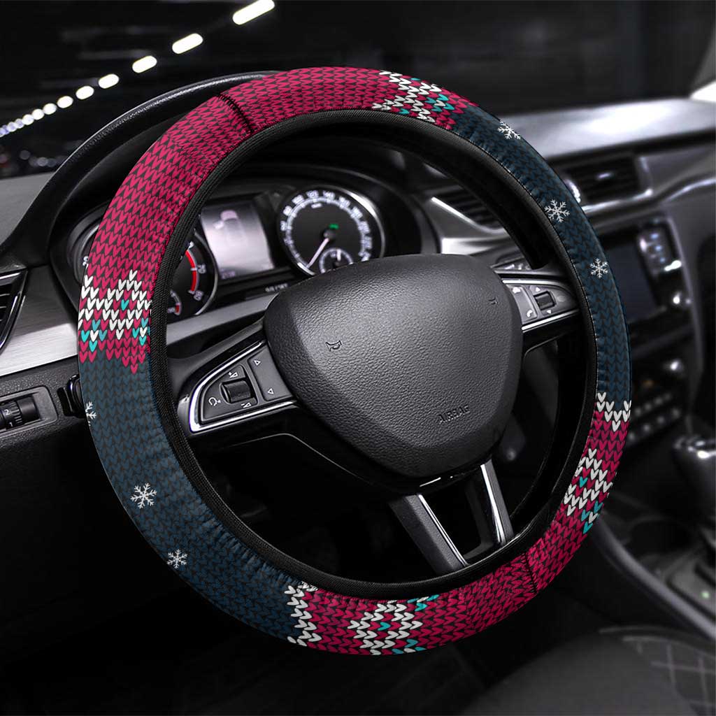 Headin For Santas Naughty Christmas Christmas Steering Wheel Cover Xmas Holiday Patterns - Wonder Print Shop