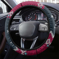 Headin For Santas Naughty Christmas Christmas Steering Wheel Cover Xmas Holiday Patterns - Wonder Print Shop