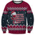 Headin For Santas Naughty Christmas Christmas Sweatshirt Xmas Holiday Patterns - Wonder Print Shop