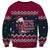Headin For Santas Naughty Christmas Christmas Sweatshirt Xmas Holiday Patterns - Wonder Print Shop