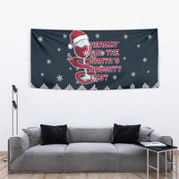 Headin For Santas Naughty Christmas Christmas Tapestry Xmas Holiday Patterns - Wonder Print Shop