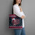 Headin For Santas Naughty Christmas Christmas Tote Bag Xmas Holiday Patterns - Wonder Print Shop