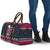 Headin For Santas Naughty Christmas Christmas Travel Bag Xmas Holiday Patterns - Wonder Print Shop
