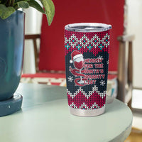 Headin For Santas Naughty Christmas Christmas Tumbler Cup Xmas Holiday Patterns - Wonder Print Shop