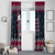 Headin For Santas Naughty Christmas Christmas Window Curtain Xmas Holiday Patterns - Wonder Print Shop