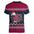 Headin For Santas Naughty Christmas Christmas Women V-Neck T-Shirt Xmas Holiday Patterns - Wonder Print Shop