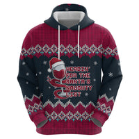 Headin For Santas Naughty Christmas Christmas Zip Hoodie Xmas Holiday Patterns - Wonder Print Shop