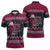 Headin For Santas Naughty Christmas Christmas Zipper Polo Shirt Xmas Holiday Patterns - Wonder Print Shop