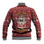 Hippie Car Santa Claus Christmas Baseball Jacket Xmas Holiday Patterns - Wonder Print Shop