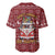 Hippie Car Santa Claus Christmas Baseball Jersey Xmas Holiday Patterns - Wonder Print Shop