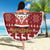 Hippie Car Santa Claus Christmas Beach Blanket Xmas Holiday Patterns - Wonder Print Shop