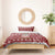 Hippie Car Santa Claus Christmas Bedding Set Xmas Holiday Patterns - Wonder Print Shop