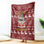 Hippie Car Santa Claus Christmas Blanket Xmas Holiday Patterns - Wonder Print Shop
