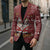 Hippie Car Santa Claus Christmas Blazer Xmas Holiday Patterns - Wonder Print Shop