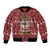 Hippie Car Santa Claus Christmas Bomber Jacket Xmas Holiday Patterns - Wonder Print Shop