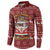 Hippie Car Santa Claus Christmas Button Sweatshirt Xmas Holiday Patterns - Wonder Print Shop
