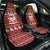 Hippie Car Santa Claus Christmas Car Seat Cover Xmas Holiday Patterns - Wonder Print Shop